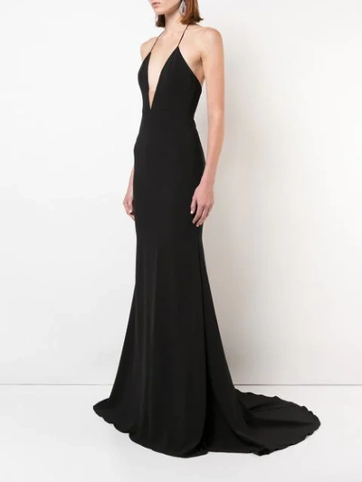 Shop Alex Perry Rae Gown In Black