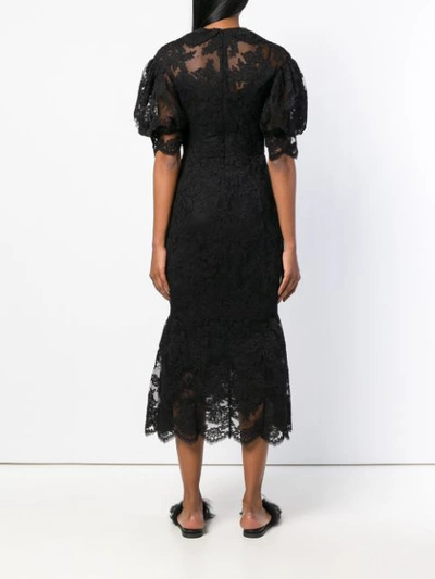 Shop Simone Rocha Tulip Dress - Black