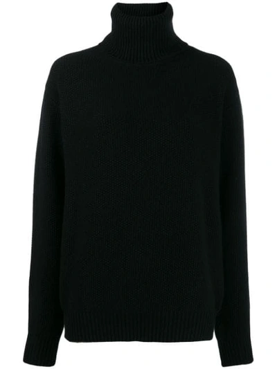 Shop Dolce & Gabbana Turtle Neck Sweater In Black