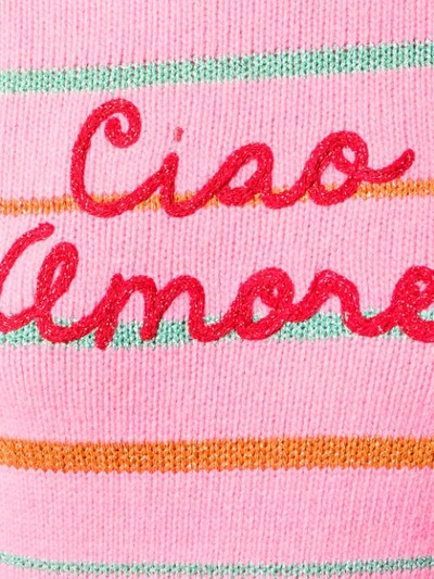 Shop Giada Benincasa Embroidered Jumper - Pink
