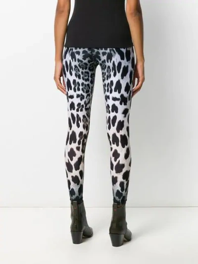 Shop R13 Leopard Print Leggings In Black