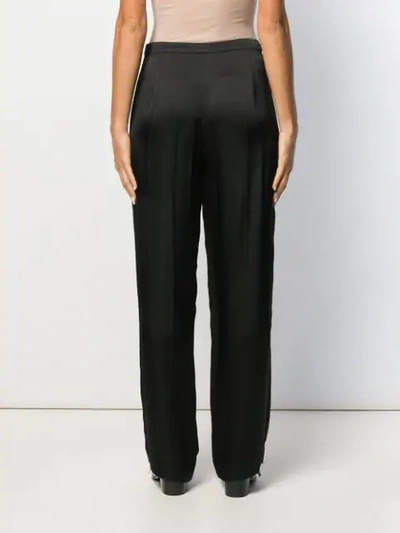 Shop Theory Palazzo Trousers In Black