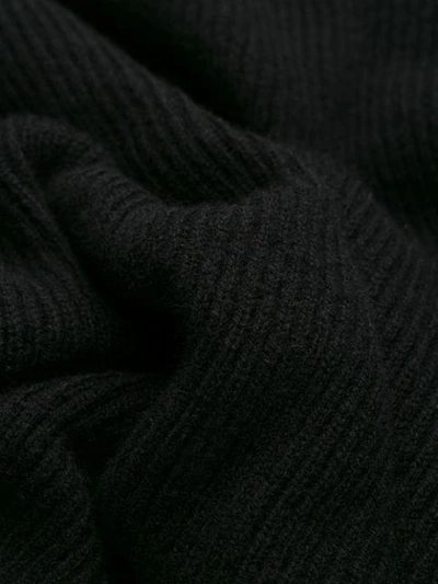 Shop Petar Petrov Crew-neck Knit Sweater In Black