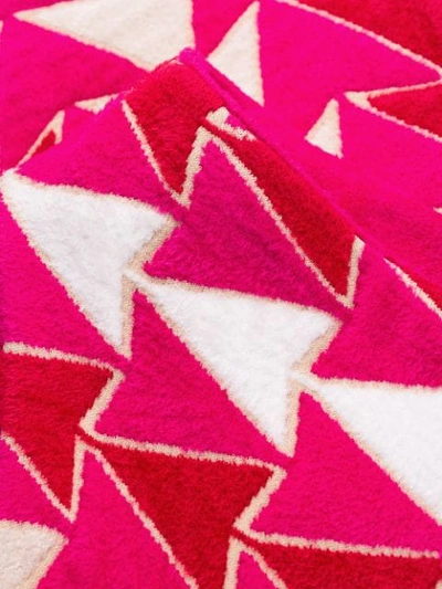 ANTONINO VALENTI ARROW PATTERN DRESS - 粉色