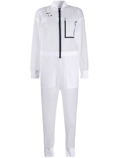 All white outlet nike jumpsuit