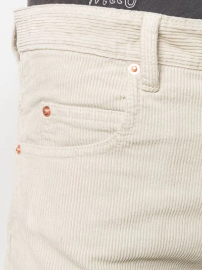Shop Isabel Marant Étoile Cropped Slim Fit Jeans In Neutrals