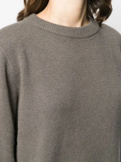 Shop The Row Knitted Jumper In Grey