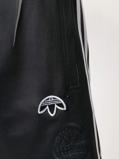 Shop Adidas Originals By Alexander Wang Manufacturing Print Shorts - Black
