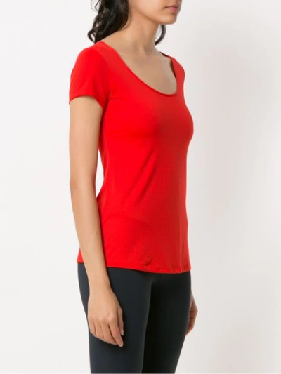 Shop Track & Field T-shirt With Cut Details - Red