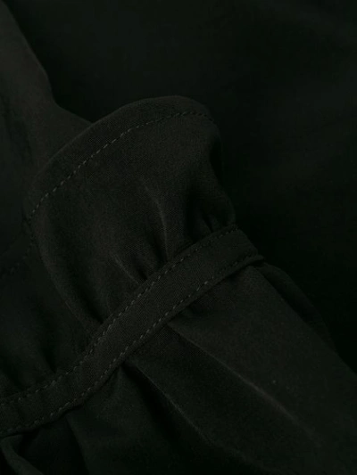 Shop Yohji Yamamoto Oversized Shirt Dress In Black