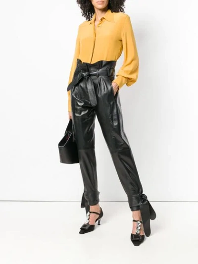 paperbag waist trousers