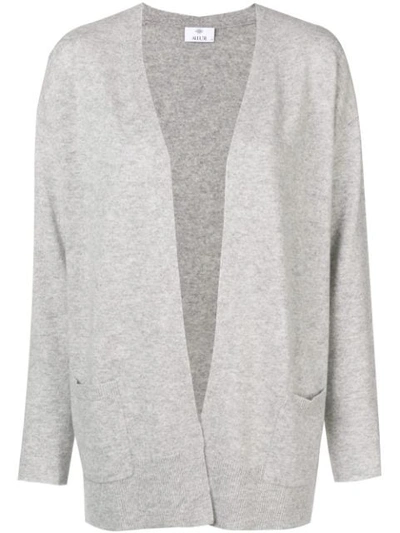 Shop Allude Knitted Cardigan - Grey