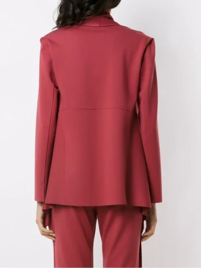 ALCAÇUZ MARITIMA开襟式西装夹克 - 红色