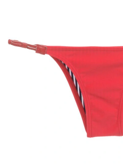 Shop Amir Slama Embellished Bikini Set In Red