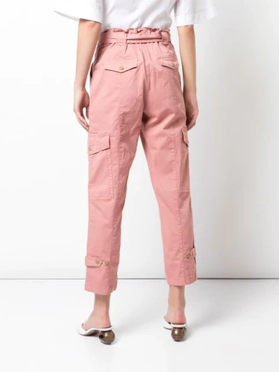 Shop Alex Mill Washed Expedition Trousers In Pink