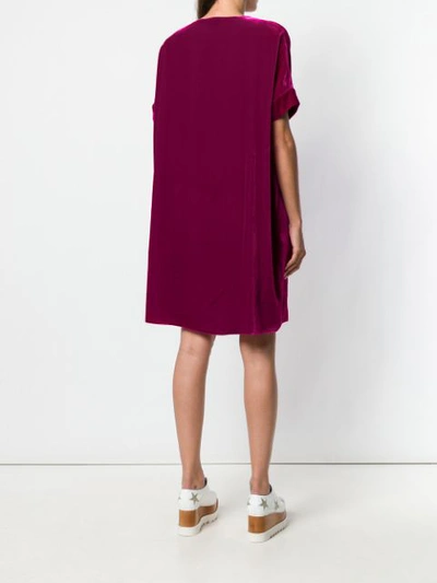 Shop Aspesi T-shirt Midi Dress - Pink