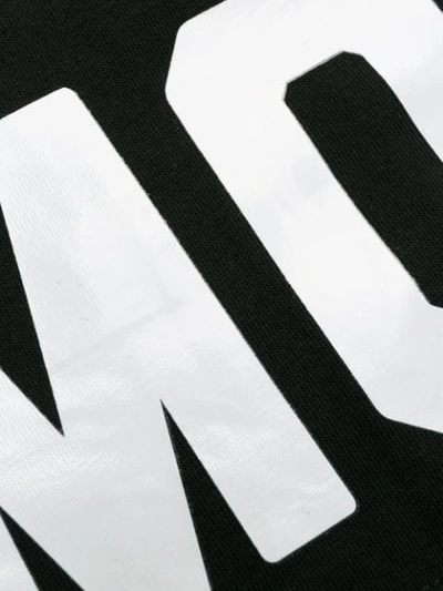 Shop Moncler Logo Print T-shirt In Black