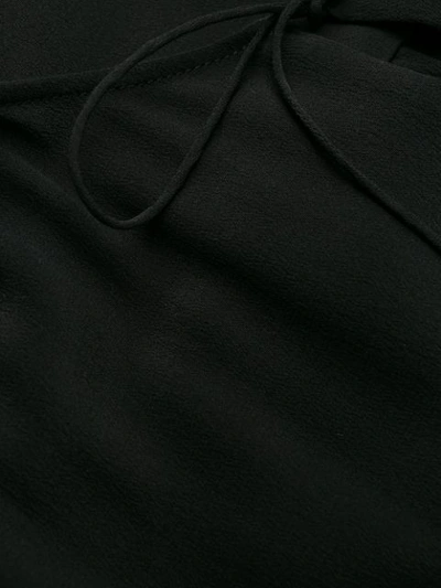 Shop Stella Mccartney Ruffled Mini Dress In Black