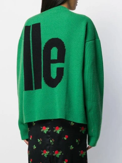 COLVILLE LOGO EMBROIDERED SWEATER 