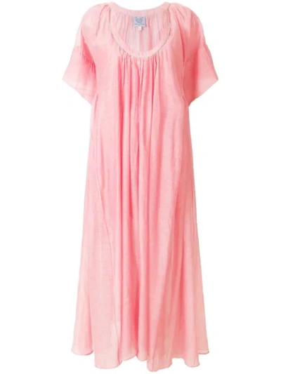 Shop Thierry Colson Shanta Long Dress In Pink