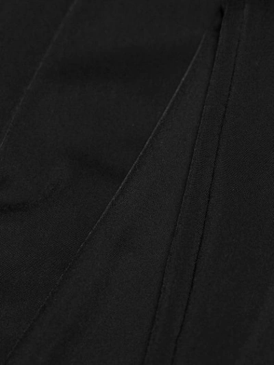 Shop Fendi Fitted Logo Leggings In Black