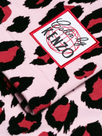Shop Kenzo Leopard In Pink