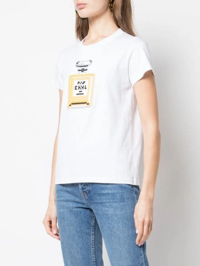 Shop Mostly Heard Rarely Seen 8-bit Fragrance T-shirt In White