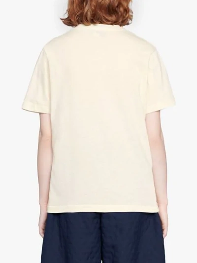 Shop Gucci Lamb T-shirt In White