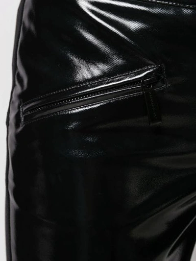 Shop Barbara Bui Patent Skinny Trousers In Black