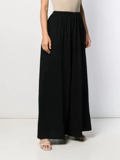 THE ROW PALAZZO TROUSERS - 黑色