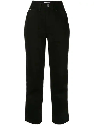 Shop Jw Anderson Slim-fit Jeans In Black