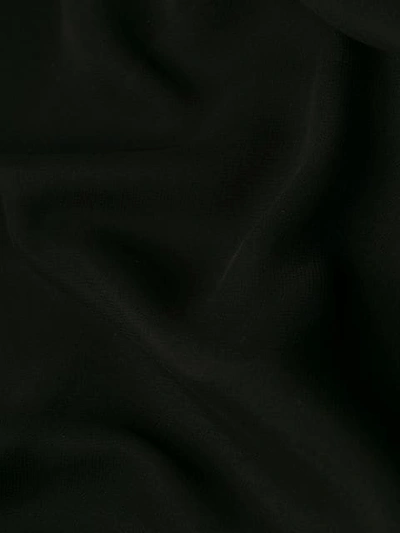 Shop Neil Barrett Sheer Panel Blouse In Black