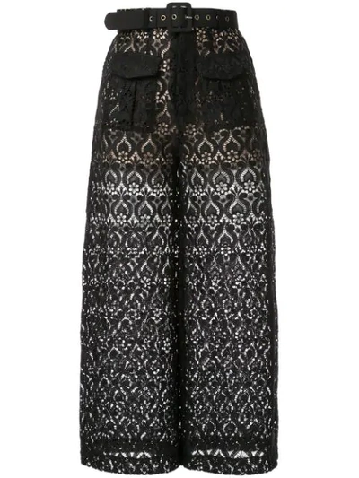 We Are Kindred Romily Wide Leg Trousers In Black