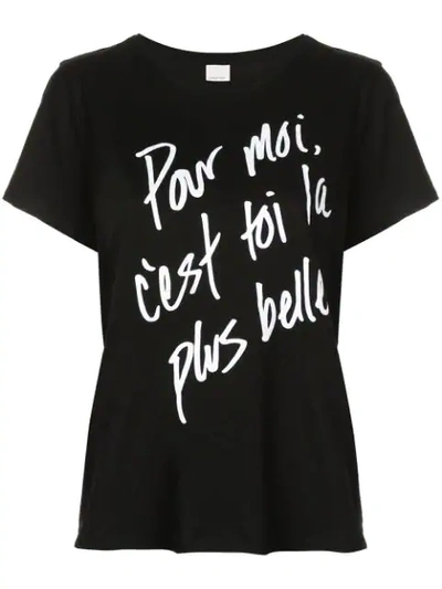 Shop Cinq À Sept Pour Moi T-shirt In Black