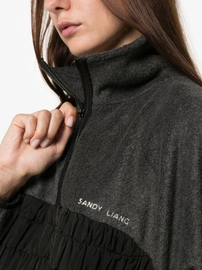 Shop Sandy Liang Marymary Dress In Black