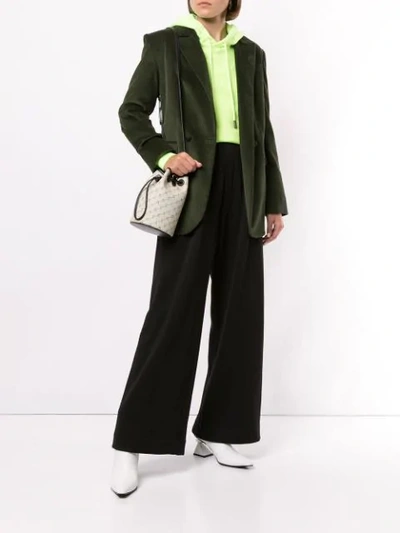 Shop Erika Cavallini Dardo Pull-on Trousers In Black