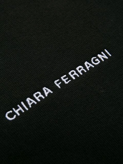 Shop Chiara Ferragni Flirting Sweatshirt In Black
