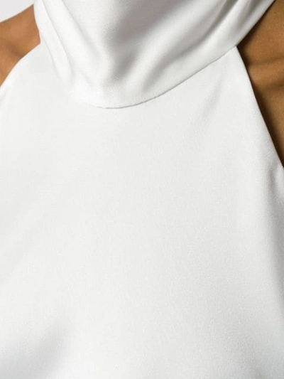 Shop Galvan Sienna Midi Dress In White