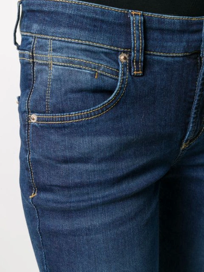 Shop Cambio Slim Fit Jeans In Blue
