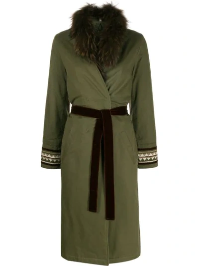 Shop Alessandra Chamonix Wrox Coat In Green