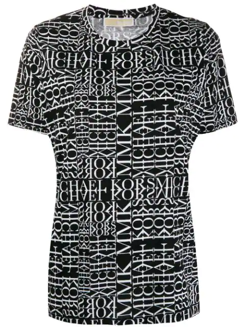 michael kors black and white shirt