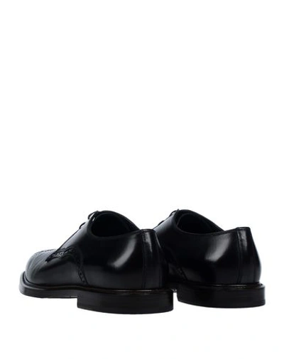 Shop Dolce & Gabbana Man Lace-up Shoes Black Size 9 Calfskin