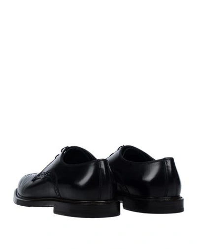 Dolce & Gabbana Leather Derby. In Black