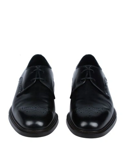 Dolce & Gabbana Leather Derby. In Black