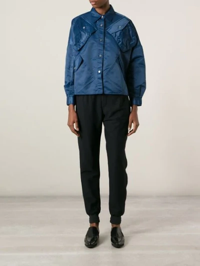 Shop Marc By Marc Jacobs Utility Jacket In Blue