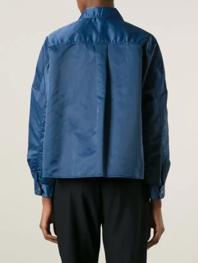 Shop Marc By Marc Jacobs Utility Jacket In Blue