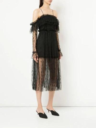 Shop Alice Mccall Just The Way You Are Dress In Black