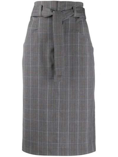 Shop Isabel Marant Étoile Vendel Skirt In Grey