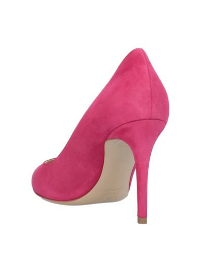 Shop Deimille Pumps In Fuchsia