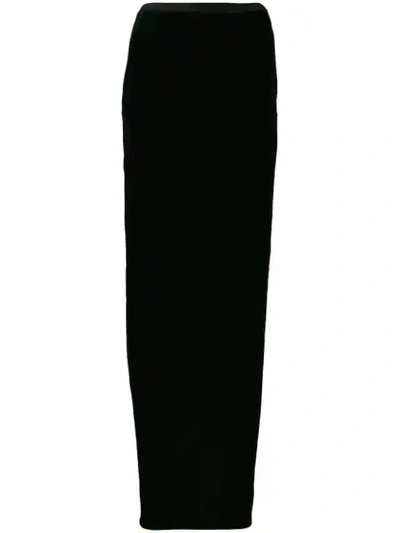 Shop Rick Owens Rp19f5338v 9 Synthetic->viscose In Black